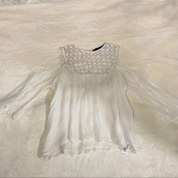 Zara Cold Shoulder Flowy Top - Picture 8 of 11